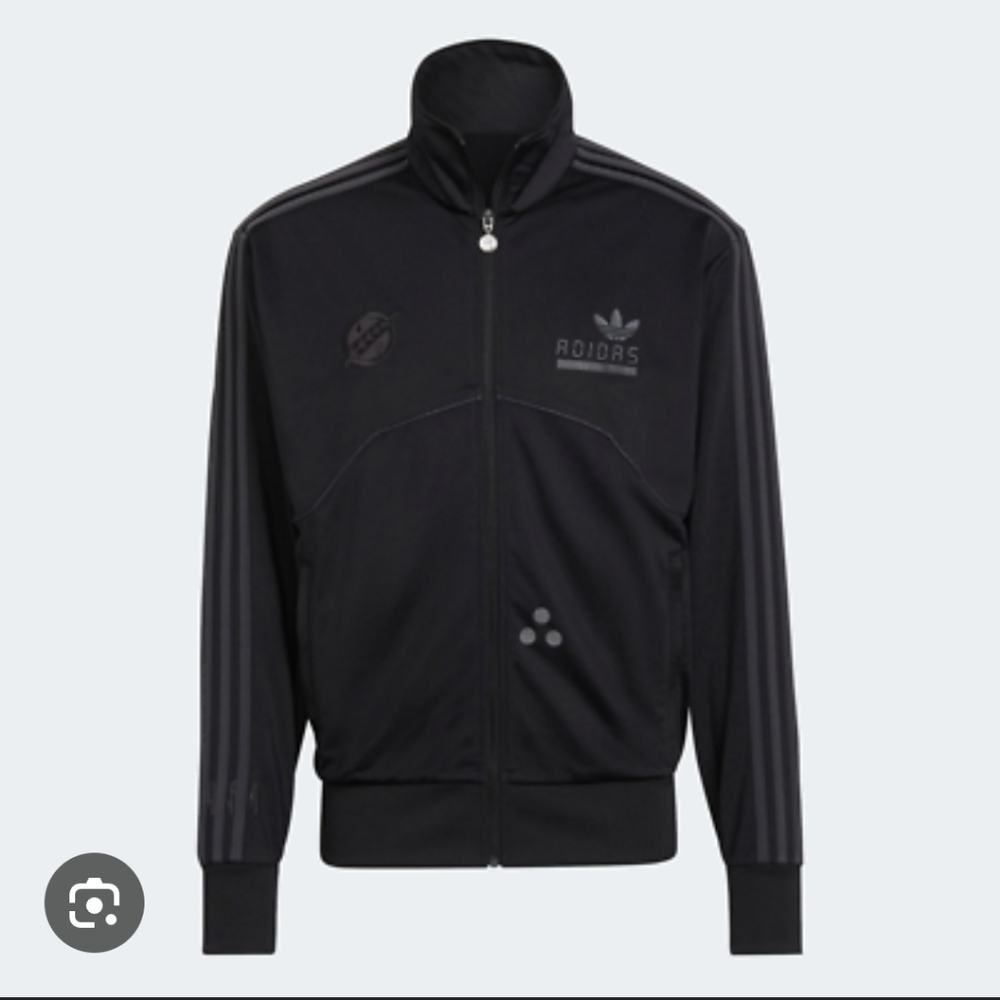 Adidas Boba Fett Firebird Track Jacket Medium Black Star Wars Athleisure
